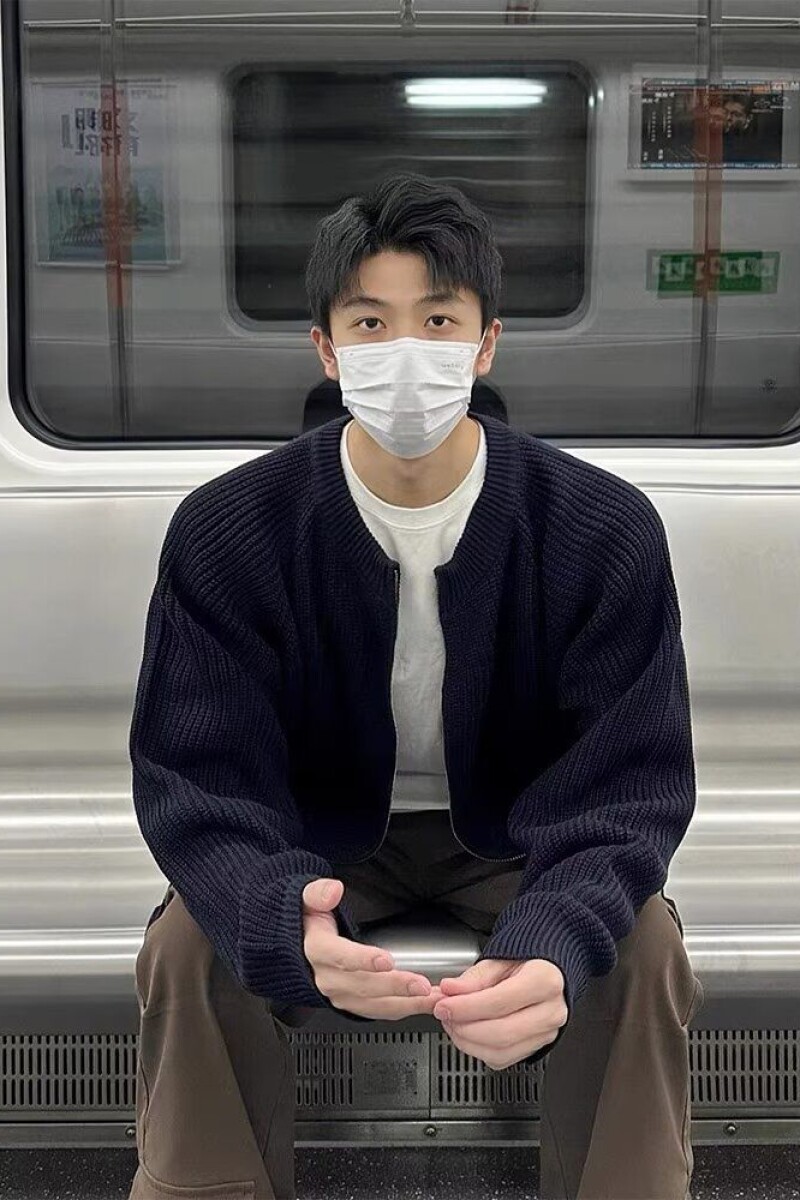 1506-1/MM2201/P54简约高级感韩版毛衣开衫男士,男装针织衫/毛衣,星座1506-1