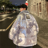 女士类目白鸭绒保暖连帽加厚宽松中长款通勤冬季羽绒服029/，女装羽绒服，星座1506-1