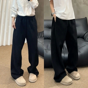 1506-1/KK5071/P40灰色美式覆古斑马纹弯刀卫裤男季图片