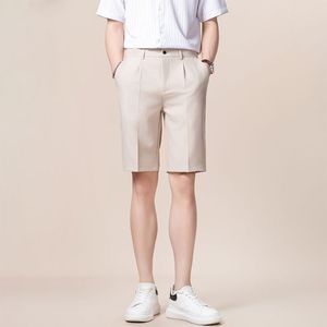 1506-1/KD581/P40高腰西装短裤男春夏穿搭配宽松图片