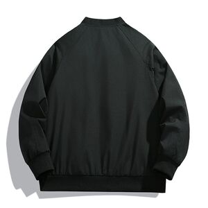 1506/Q8810/P59新款上衣男装黑色休闲大码休闲夹克服男款1图片