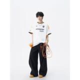 1506-1/TT841/P39联名夏季重磅三条杠短袖T恤男，男装T恤，星座1506-1