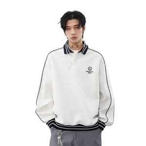 1506-1/JY2871/P49帛跃日系复古条纹棒球服图片