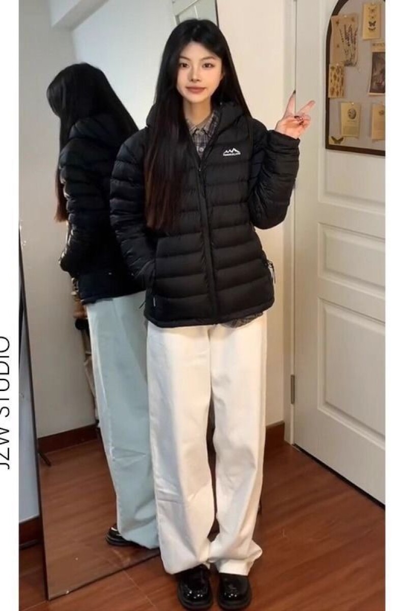 1506/Q5610/P65轻薄连帽小棉袄外套女冬季加厚排骨羽绒棉服棉衣潮,男装棉衣,星座1506-1