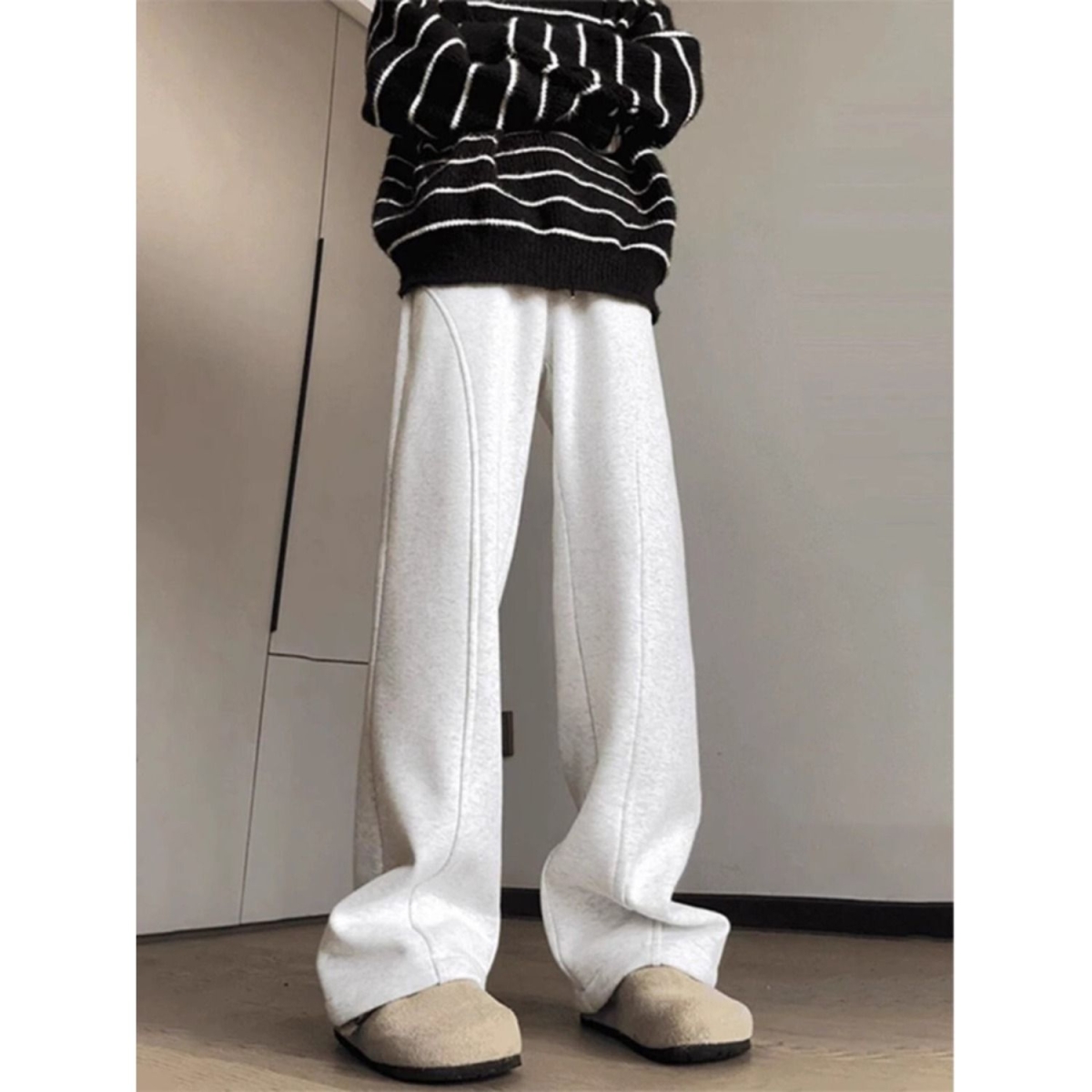 1506-1/KK491/P32弯刀纯色重磅休闲裤男秋季新款，男装休闲裤，星座1506-1
