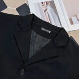 1506-1/X5011/P67秋冬男士灰色短款宽松休闲西装外套，男装西服套装，星座1506-1