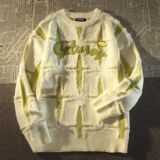 1506-1/MB631/P49圆领针织毛衣长袖男士舒适长袖针织衫，男装针织衫/毛衣，星座1506-1