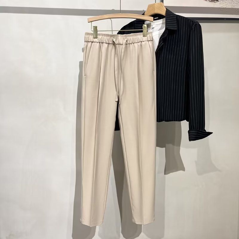 1506-1/KS051/P43四季休闲直筒黑色男职业装修身男士西装裤子3,男装休闲裤,星座1506-1