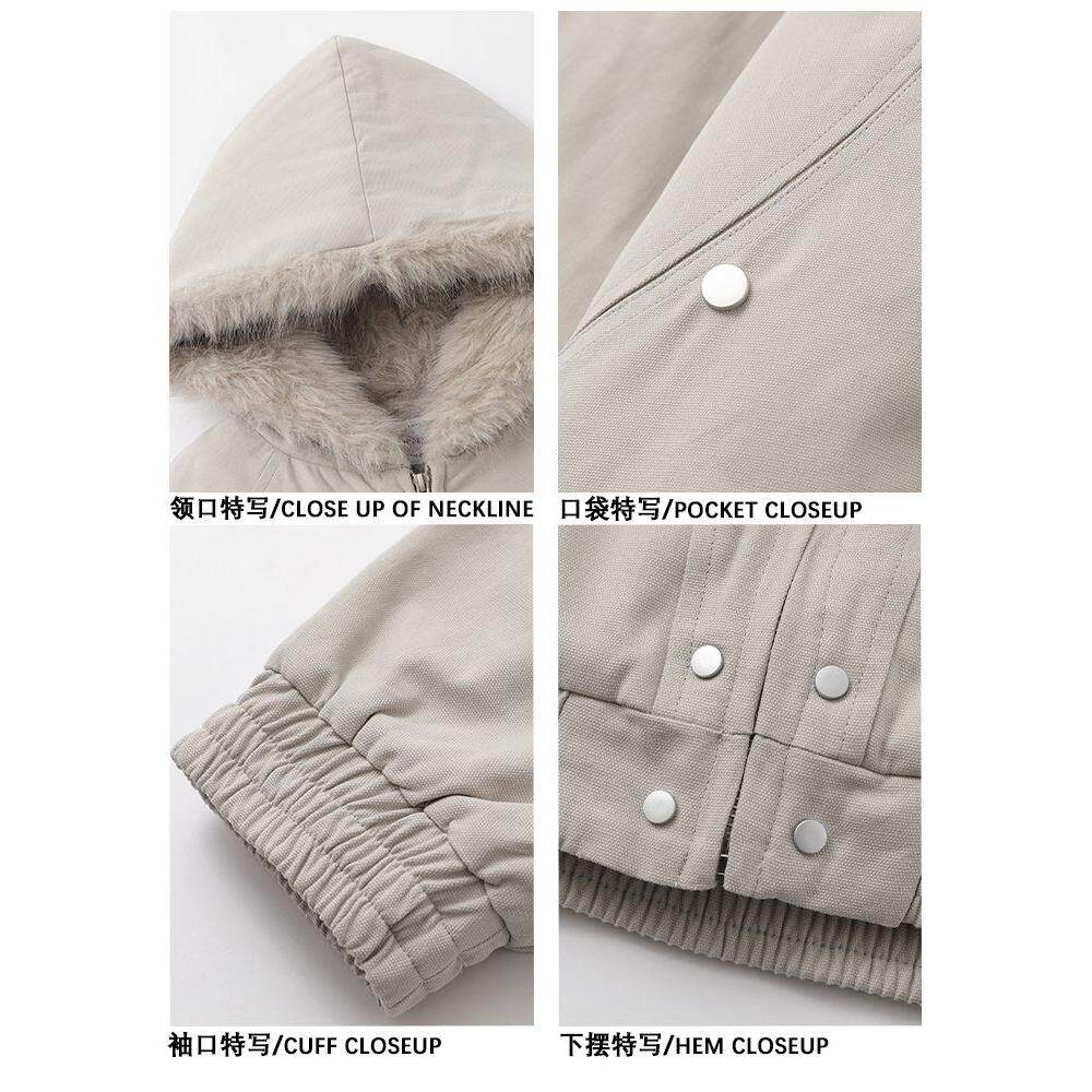 1506/M99251/P89美式毛领加绒加厚棉服夹克男女冬季工装外套1,男装夹克,星座1506-1