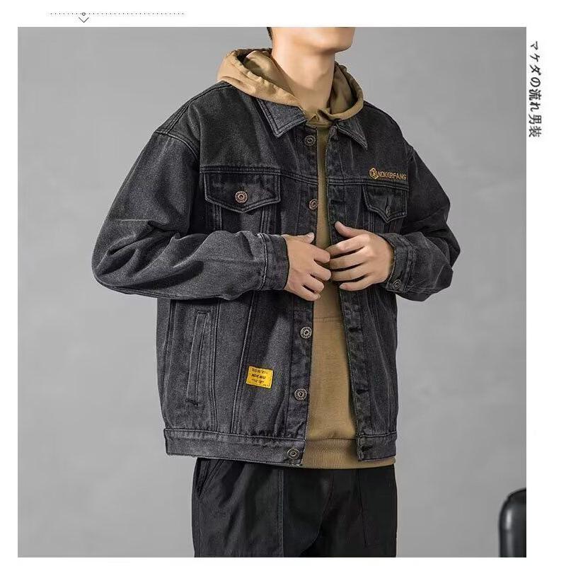 1506-1/JS6071/P44美式复古水洗牛仔外套男士,男装工装外套,星座1506-1