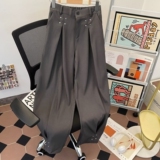 1506-1/KK28801/P51高街vibe休闲裤男宽松直筒机能工装裤子，男装休闲裤，星座1506-1