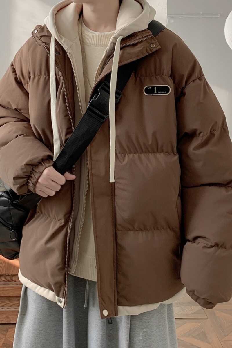 1506/M80291/P69冬季棉服套装男生假两件棉衣外套两件套2,男装棉衣,星座1506-1