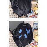 1506/MBX0291/P54圆领毛衣针织衫男潮牌帅气秋冬季打底衫1，男装T恤，星座1506-1