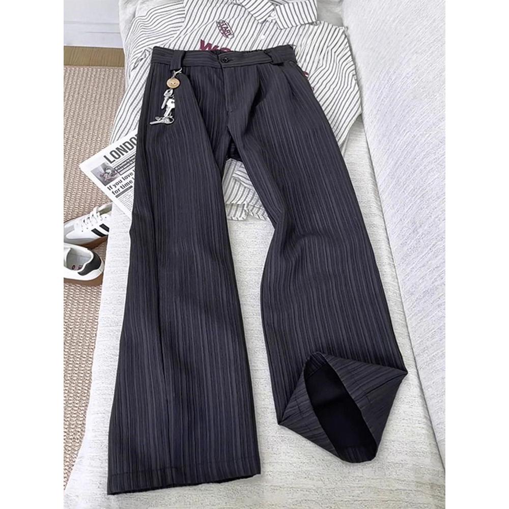 1506-1/XAC031/P41老钱风竖条纹西裤男款肌理感美式，男装西裤，星座1506-1