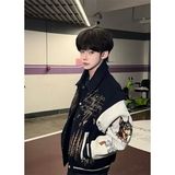 1506/JY66381/P64高街潮牌港风原宿风韩版潮流宽松夹克1，男装夹克，星座1506-1