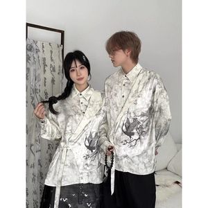 1506-1/C201941/P56春秋季男女宽松绑带风上衣图片