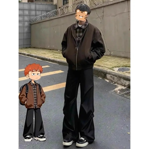 1506/MXK031/P49新款加厚加绒连帽棉衣冬装情侣棉服外套1图片