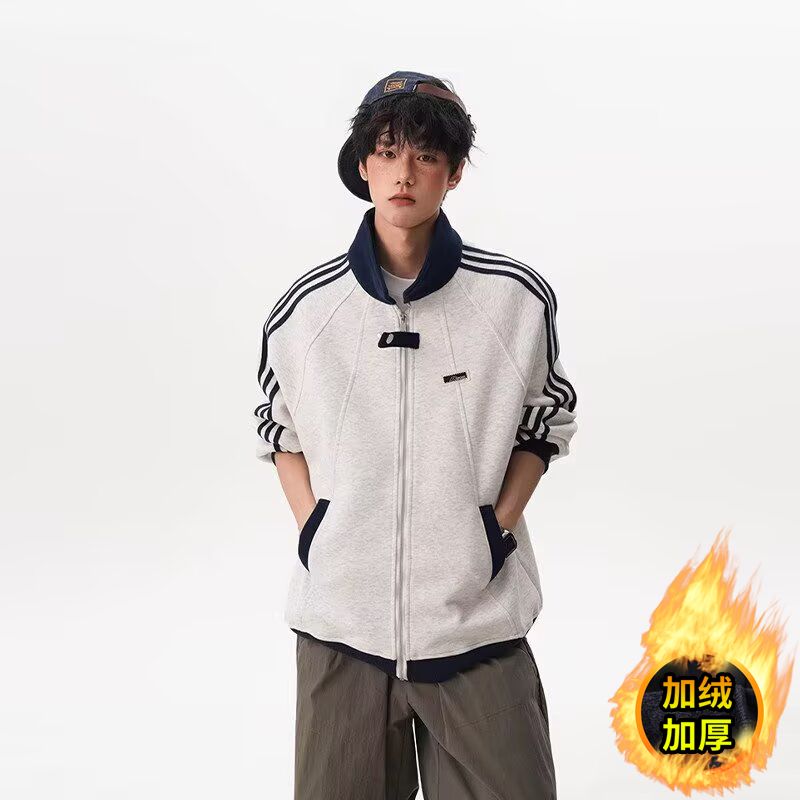 1506/WK26491/P46美式拼接运动卫衣女秋季新款潮牌休闲外套2，女装短外套，星座1506-1