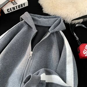 1506/WW031/P57新款卫衣港风宽松简约连帽卫衣开衫1，男装卫衣，星座1506-1