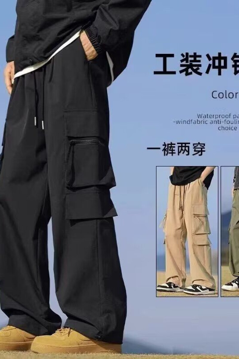 1506-1/KYMF1081/P37工装裤子男夏季户外潮流多口袋,男装工装外套,星座1506-1