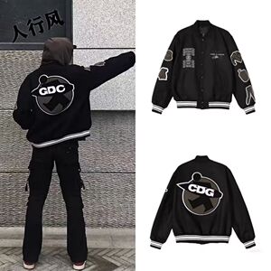 1506-1/Jfwt491/P79春秋季美式毛呢刺绣棒球服外套男图片