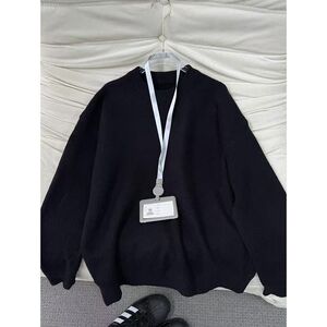 1506/M50201/P53圆领毛衣男款秋冬慵懒高级感针织衫内搭打底衫2,男装T恤,星座1506-1