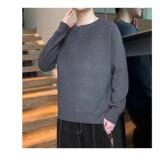 1506-1/M86661/P52秋冬保暖毛衣男韩版宽松圆领毛线针织衫男，男装针织衫/毛衣，星座1506-1