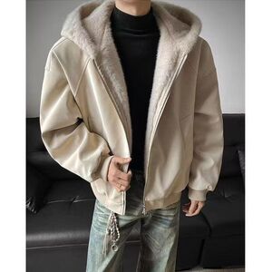 1506/MQ5131/P86男女秋冬季美式PU皮夹克棉服1图片