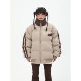 1506/MM511/P82冬季美式立领撞色棉服宽松短款帅气休闲外套1，男装棉衣，星座1506-1
