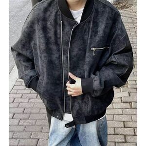 1506-1/JW941/P77春秋潮牌痞帅机车男生外套皮夹克图片