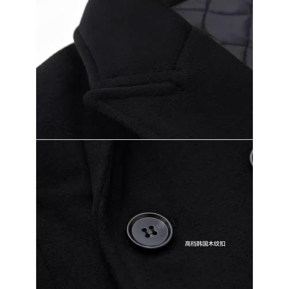 1506/FW171/94毛呢大衣男过膝秋冬风衣韩版英伦风高级感长款1,男装风衣,星座1506-1