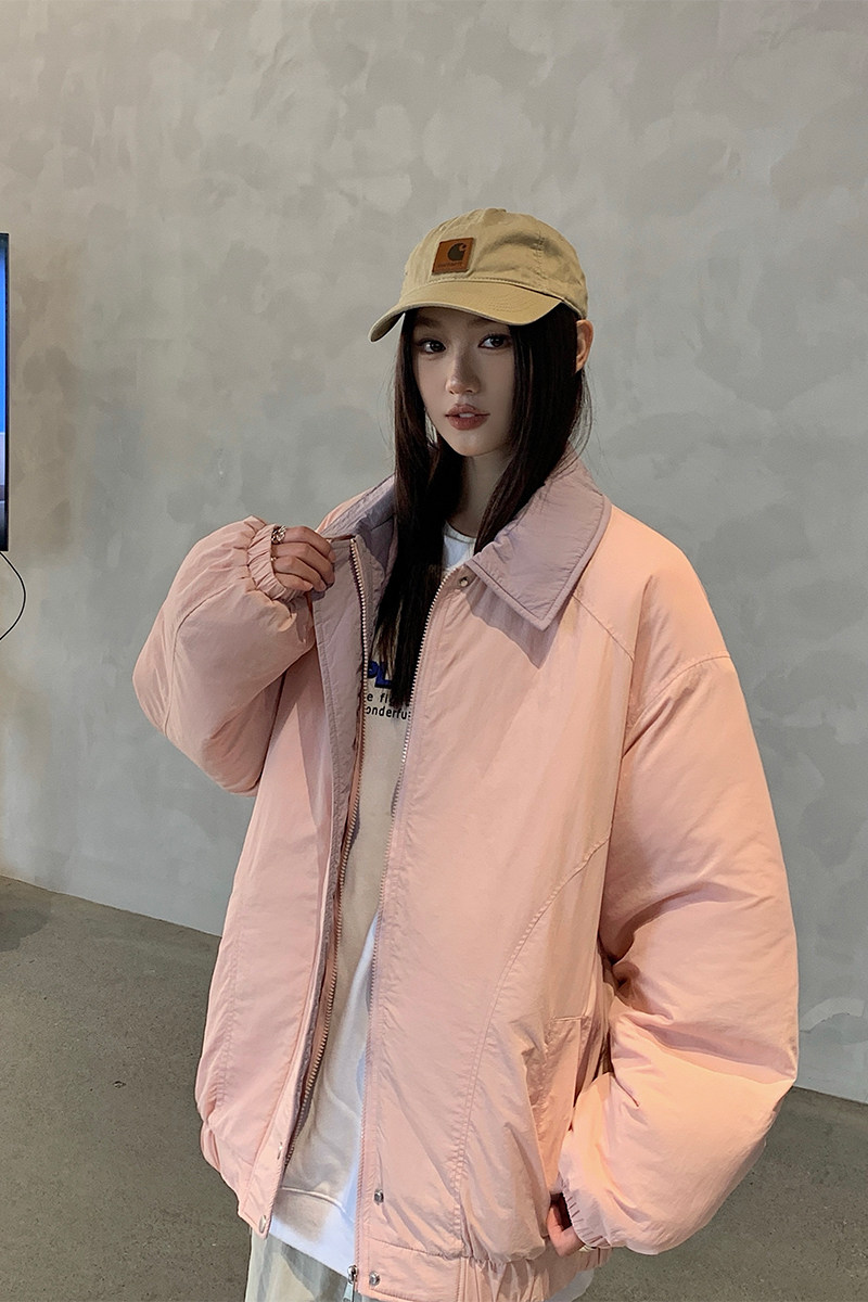 1506-1/M8606/P80高级感百搭日系飞行服工装宽松棉衣2,男装棉衣,星座1506-1