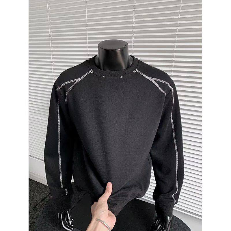 1506-1/WX32951/P42潮牌宽松简约情侣打底上衣潮牌，男装T恤，星座1506-1