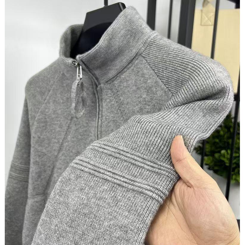 1506-1/MYM13711/P72秋冬韩系双拉链针织外套男，女装短外套，星座1506-1