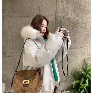 1506/MA5061/P87秋冬新款派克服宽松减龄外套棉服1图片
