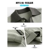 1506/M34831/P60针织开衫男新款秋冬季加厚毛衣外套男士翻领夹克1，男装针织衫/毛衣，星座1506-1