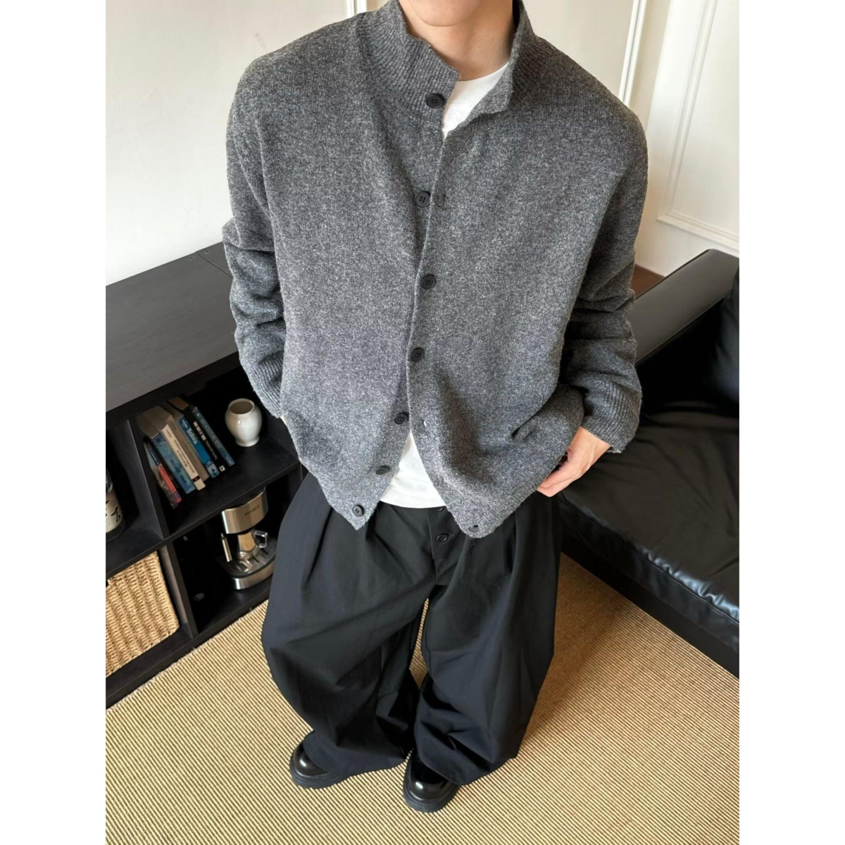 1506/M32001/53秋冬新款开衫毛衣美式复古休闲针织衫男2，男装针织衫/毛衣，星座1506-1