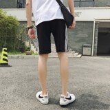 夏季中裤宽松运动裤五分裤休闲裤沙滩裤男短裤潮617/，男装休闲裤，星座1506-1
