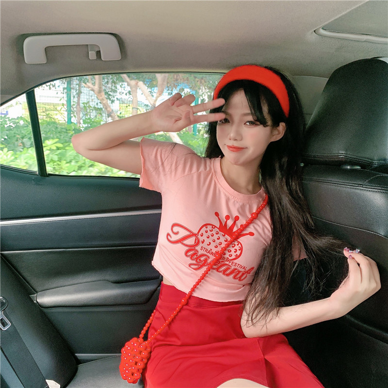 A new strawberry slim and navel revealing jacket