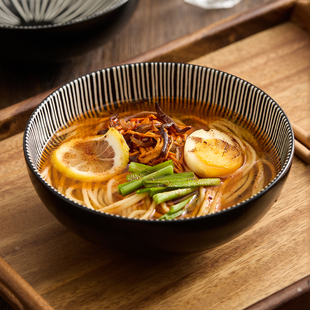 陶瓷家用简约拉面碗吃饭的碗高颜值米饭碗拉面碗高档餐具碗汤面碗