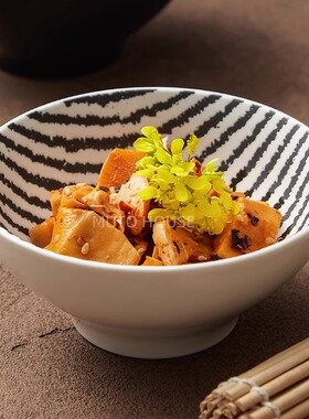 陶瓷特别好看的碗吃饭碗米饭碗面碗沙拉碗家用中式高颜值陶瓷餐具