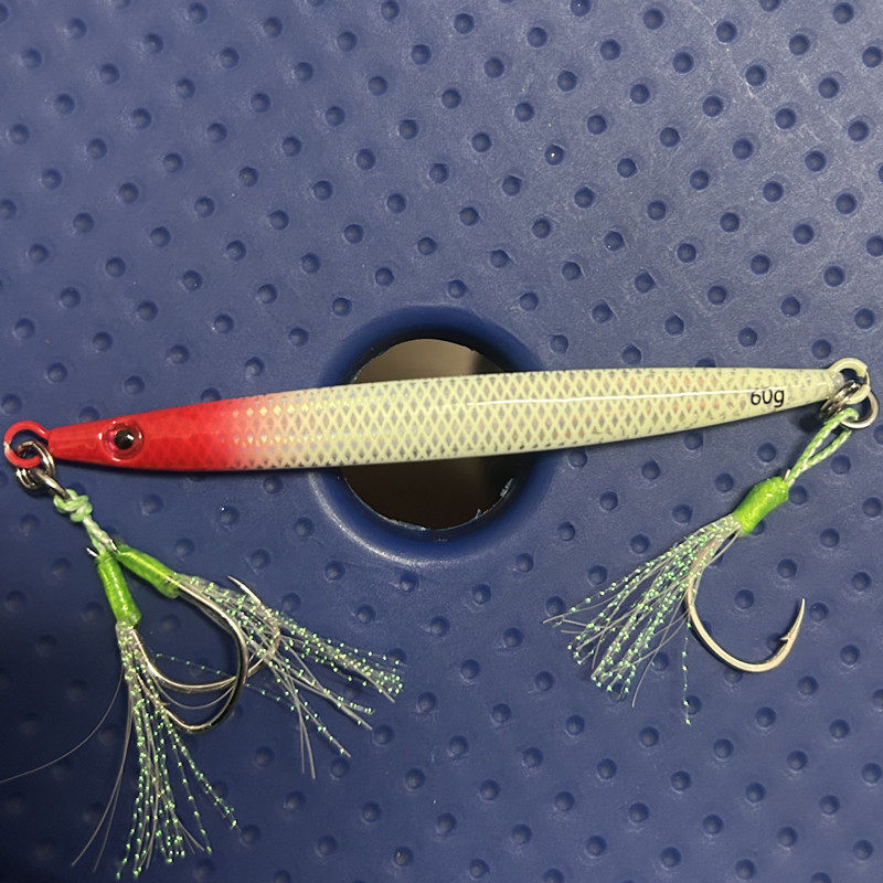 40g/60g/80g夜光网纹速沉铁板路亚饵海钓船钓马友马鲛金属假饵,户外/登山/野营/旅行用品,路亚饵,淘宝优惠券,粉丝福利购,淘宝优惠卷