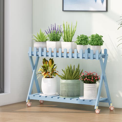 户外庭院可移动实木花架