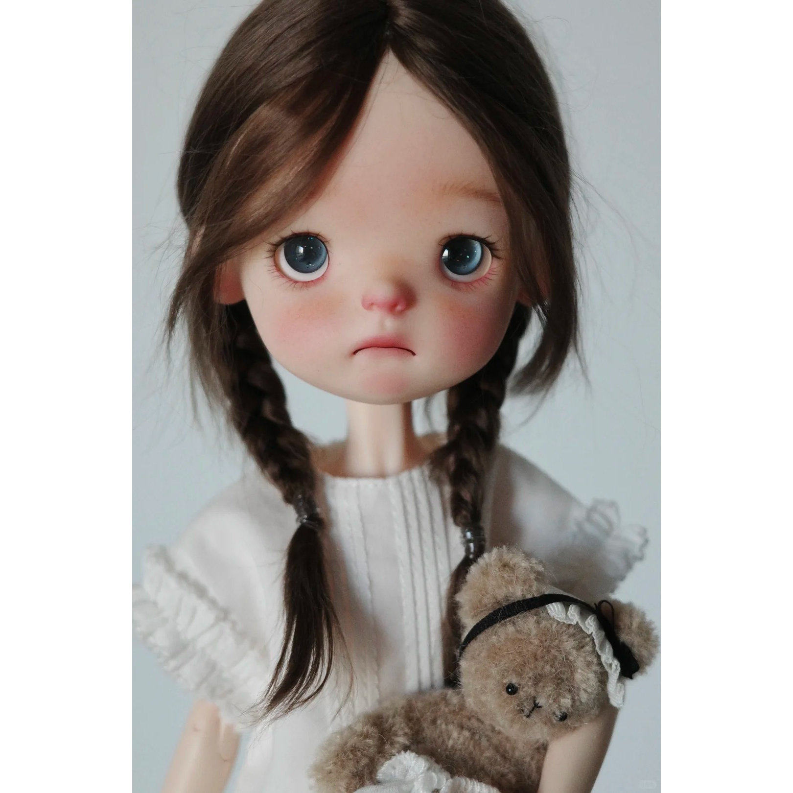 bjd6分娃娃bjd正版娃娃6分特体小p白露bjd素体娃娃bjd人偶娃娃