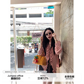 裙子 设计感百搭a字裙高腰显瘦短款 草莓跳 缎面飘带半身裙女夏季