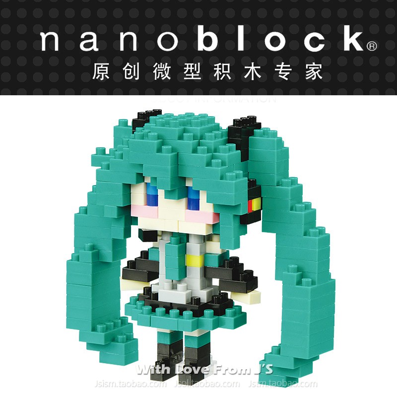 日本nanoblock拼装积木