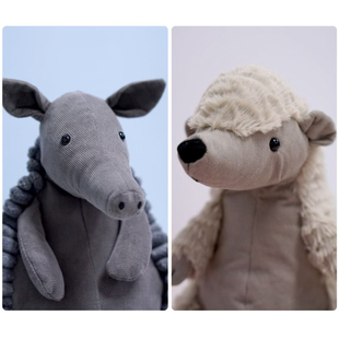 绝版稀缺款！英国穿山甲动物公仔 犰狳毛绒安抚玩偶 jellycat正品
