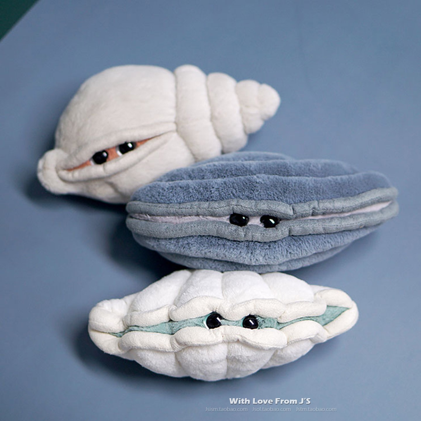 JELLYCAT海螺毛绒安抚玩偶玩具