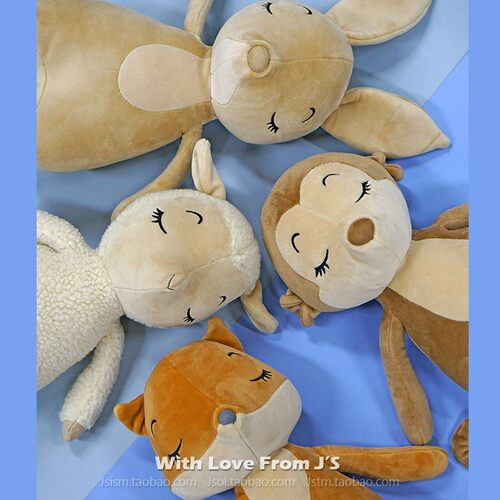 JELLYCAT宝贝哄睡狐狸安抚玩偶