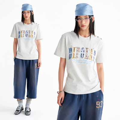 BIPOLAR民族风修身显瘦T恤女